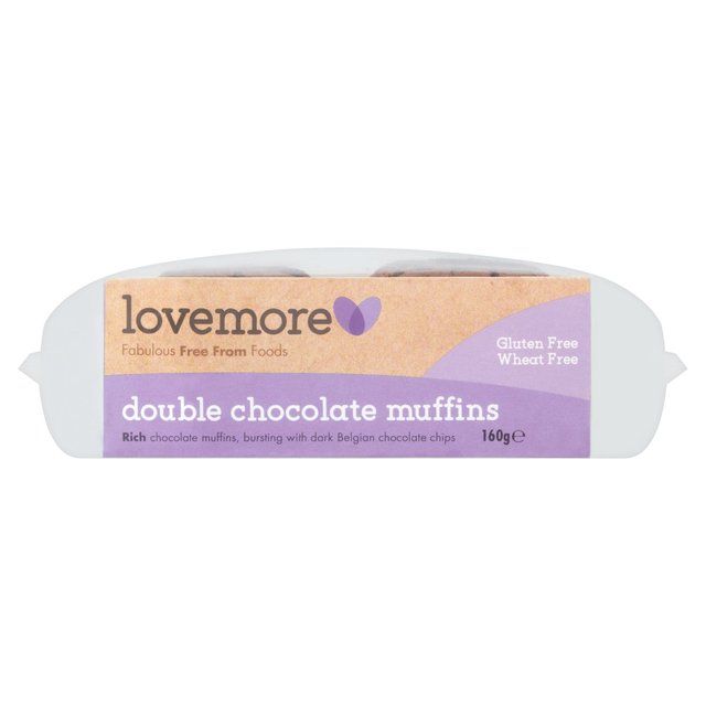 Lovemore 2 Chocolate Muffins   160g GOODS M&S   