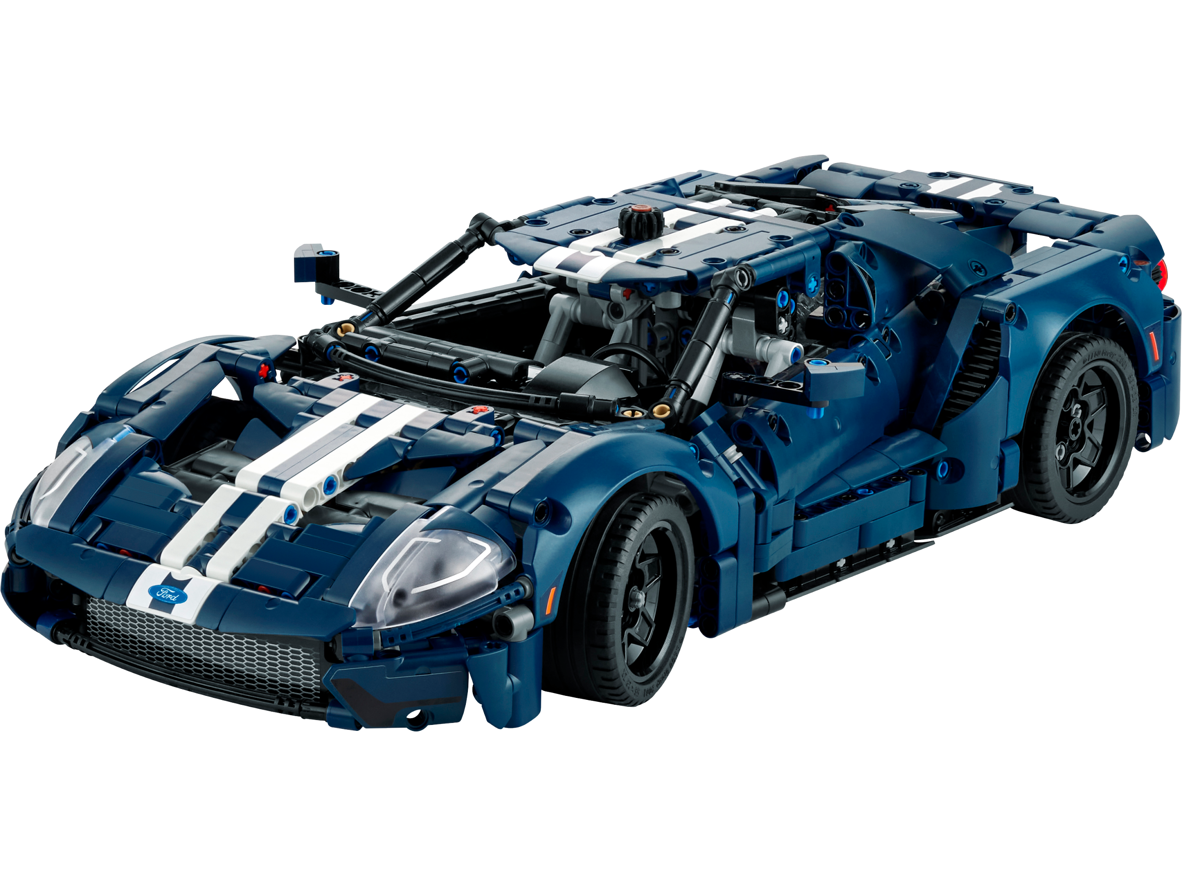 LEGO Technic 2022 Ford GT model set 1468 pieces - British product