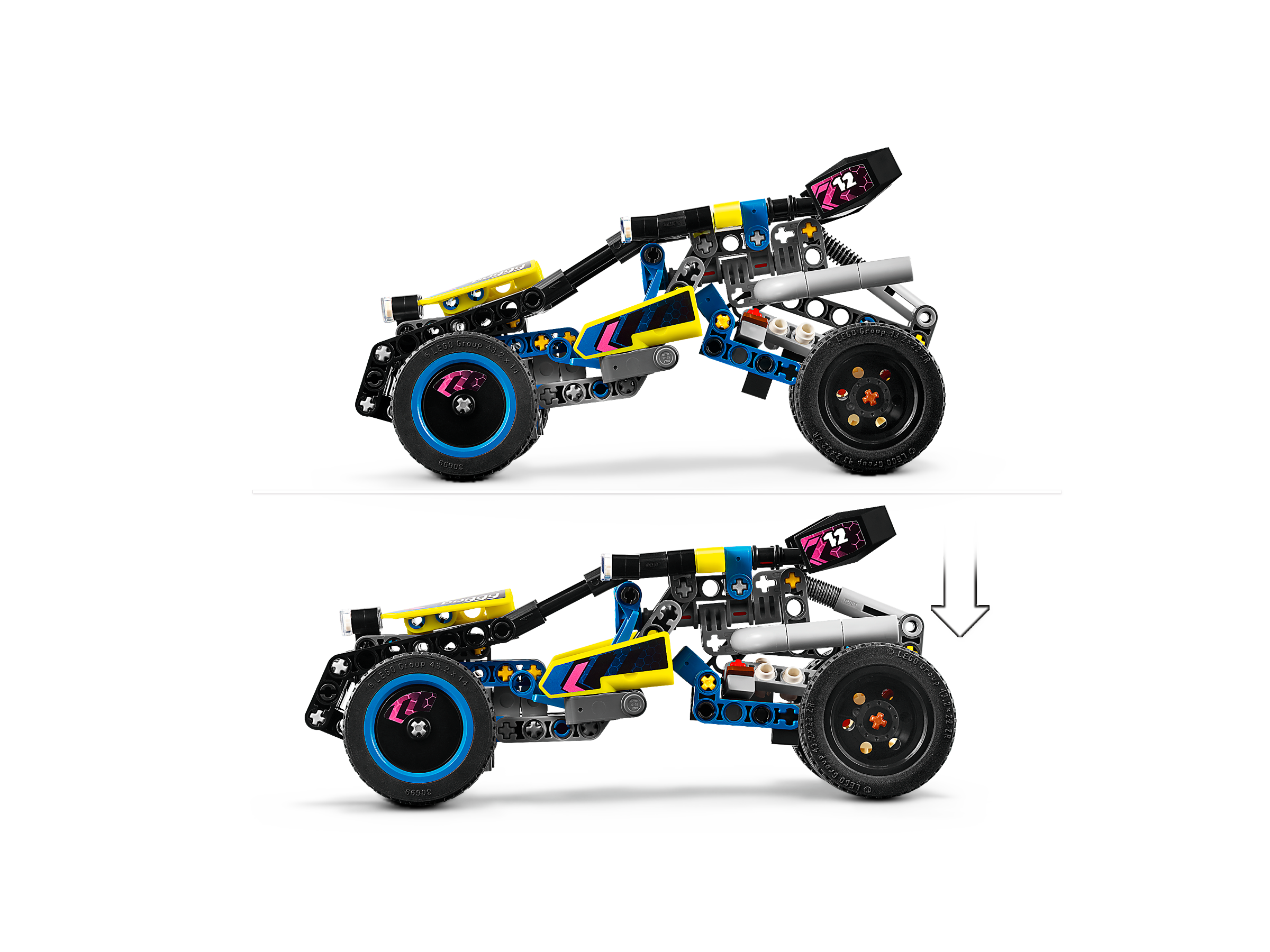 LEGO Technic Off-Road Race Buggy building set, imported from the UK