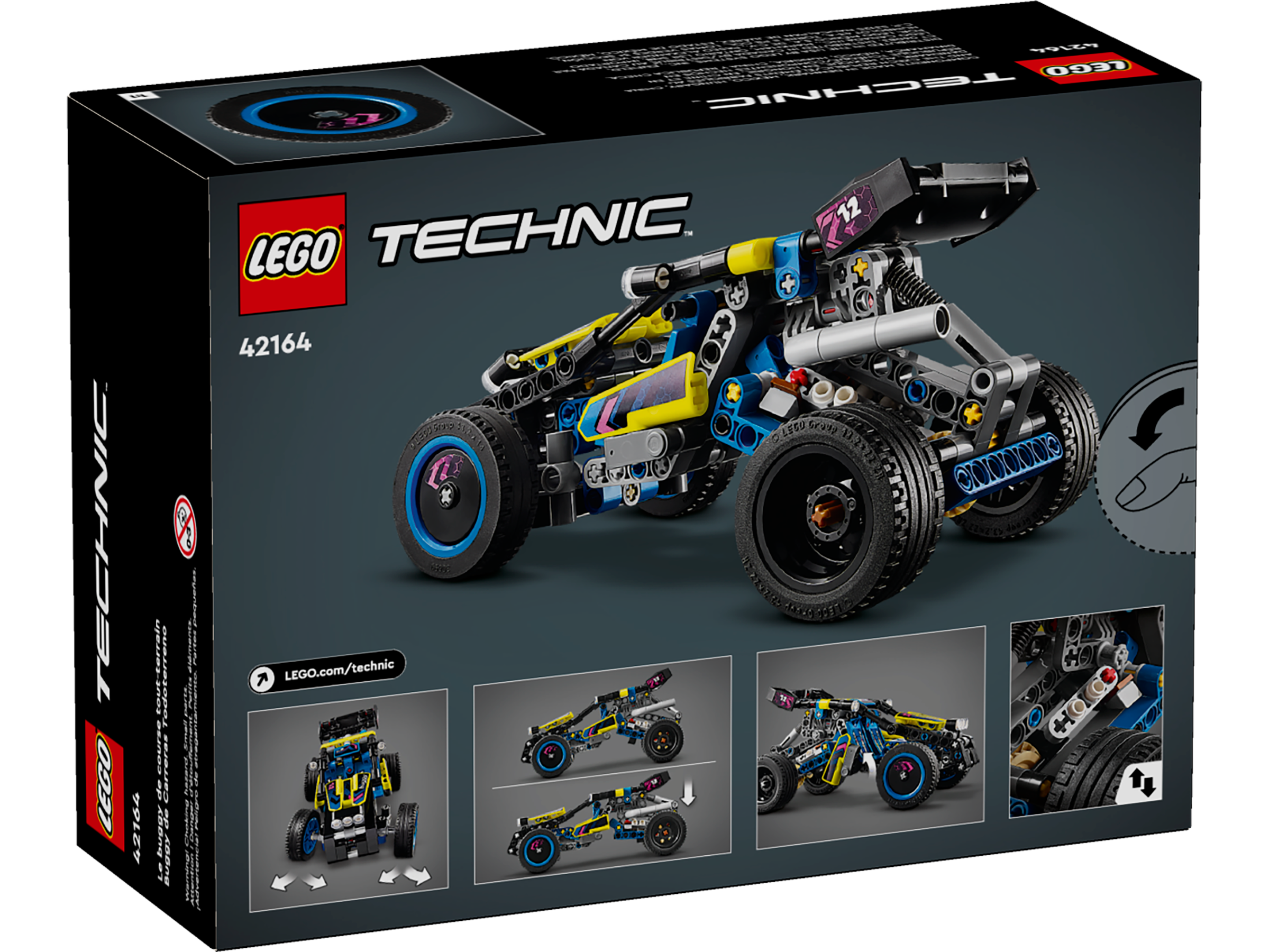 LEGO Technic Off-Road Race Buggy building set, imported from the UK