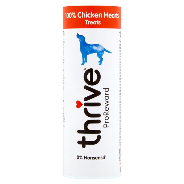 Thrive ProReward Treats for Dogs - Chicken Hearts   30g GOODS M&S   