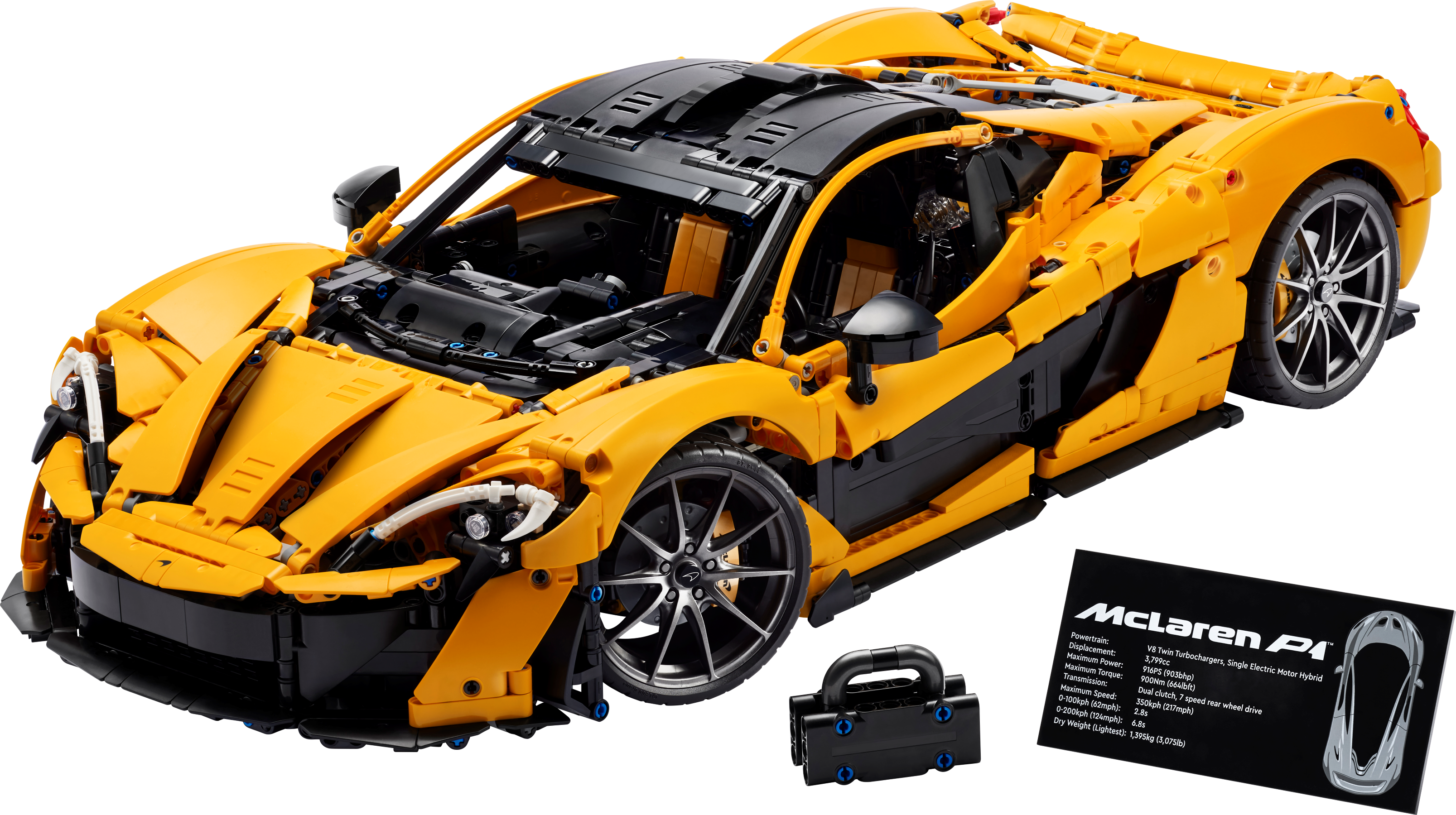 LEGO Technic McLaren P1 building set 1:8 scale - British product