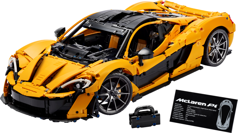 LEGO Technic McLaren P1 building set 1:8 scale - British product