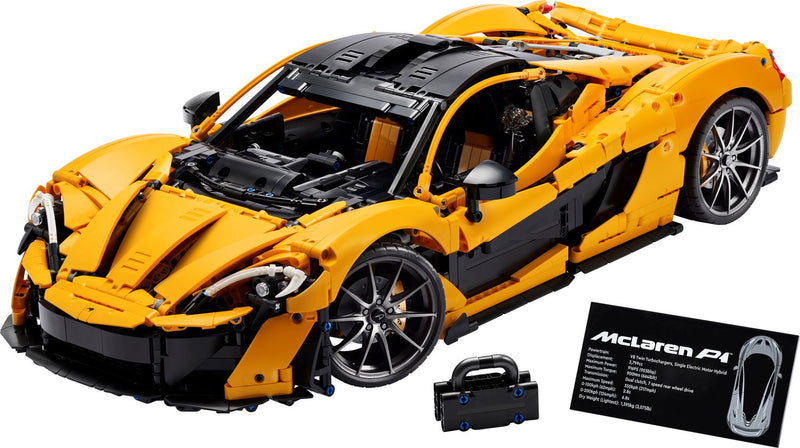 LEGO Technic McLaren P1 building set 1:8 scale - British product