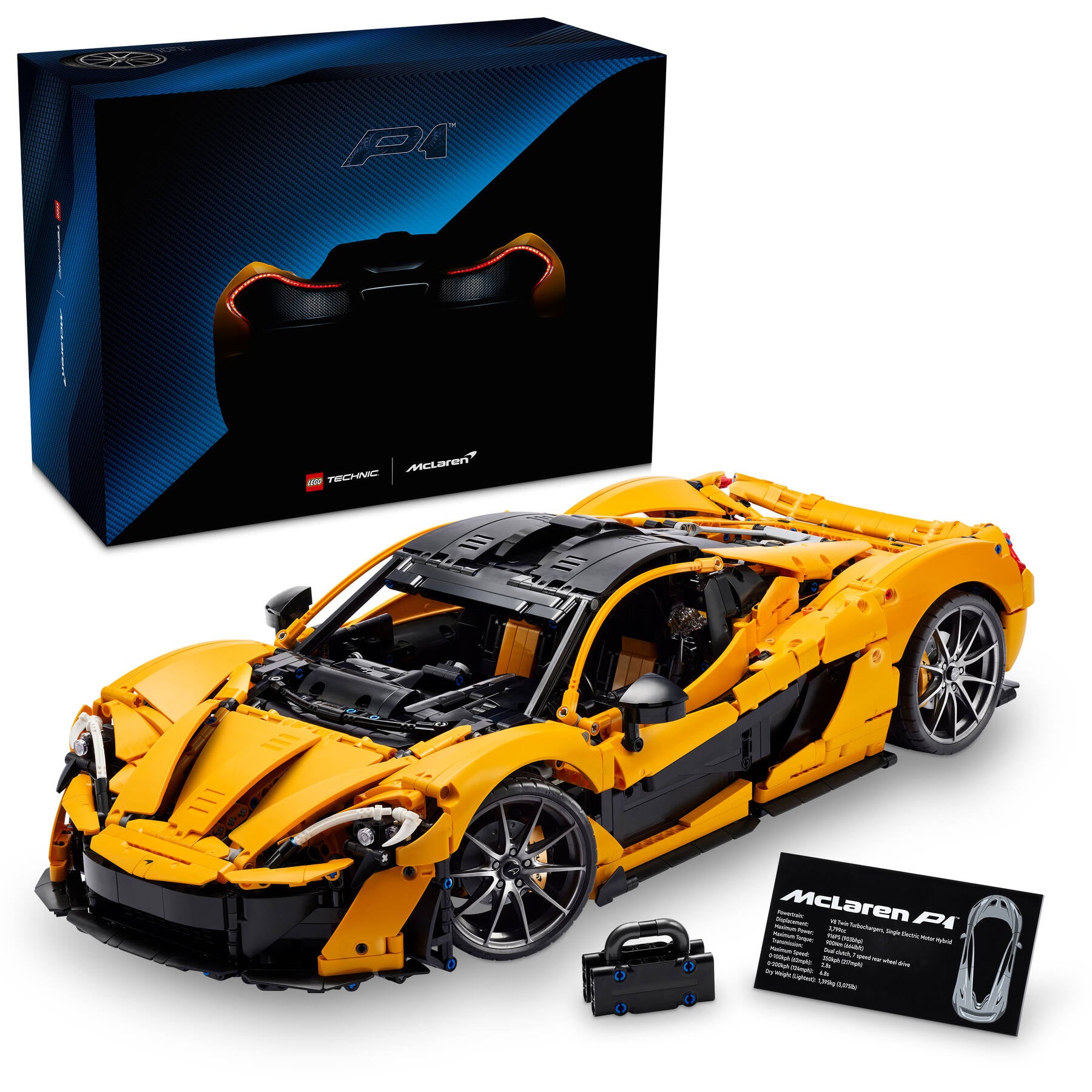 LEGO Technic McLaren P1 building set 1:8 scale - British product