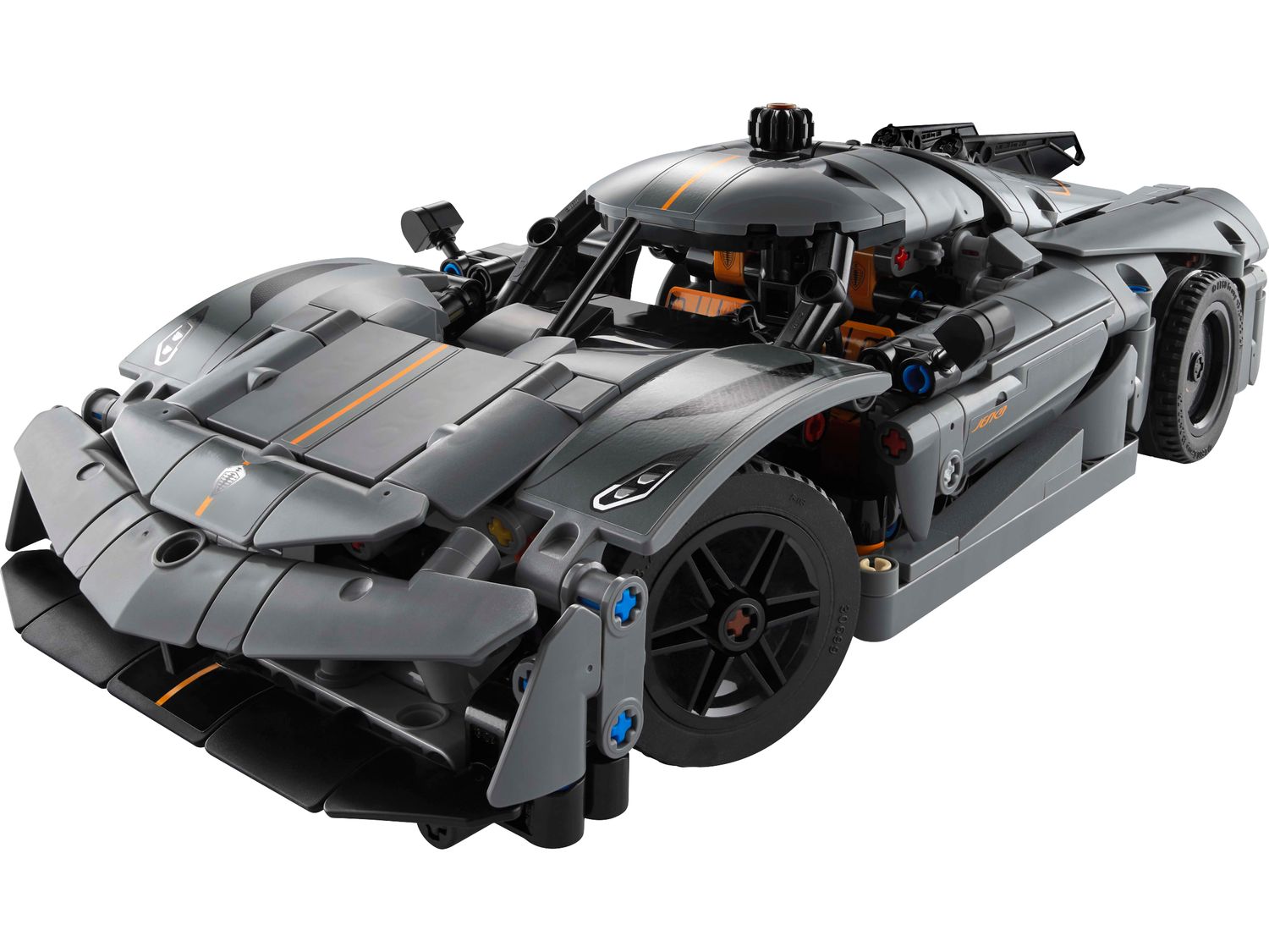 Lego Koenigsegg Jesko Grey Hypercar 801 pieces, imported from the UK