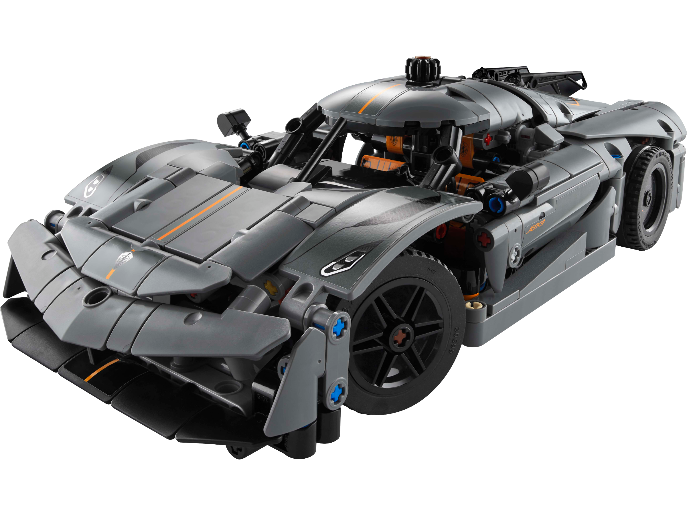 Lego Koenigsegg Jesko Grey Hypercar 801 pieces, imported from the UK
