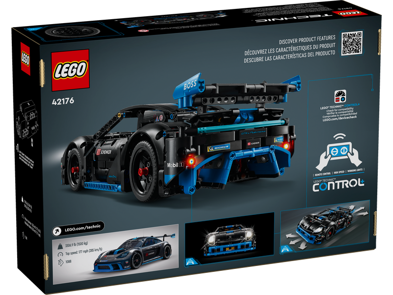LEGO Porsche GT4 Racing Car 836 Pieces, imported from the UK