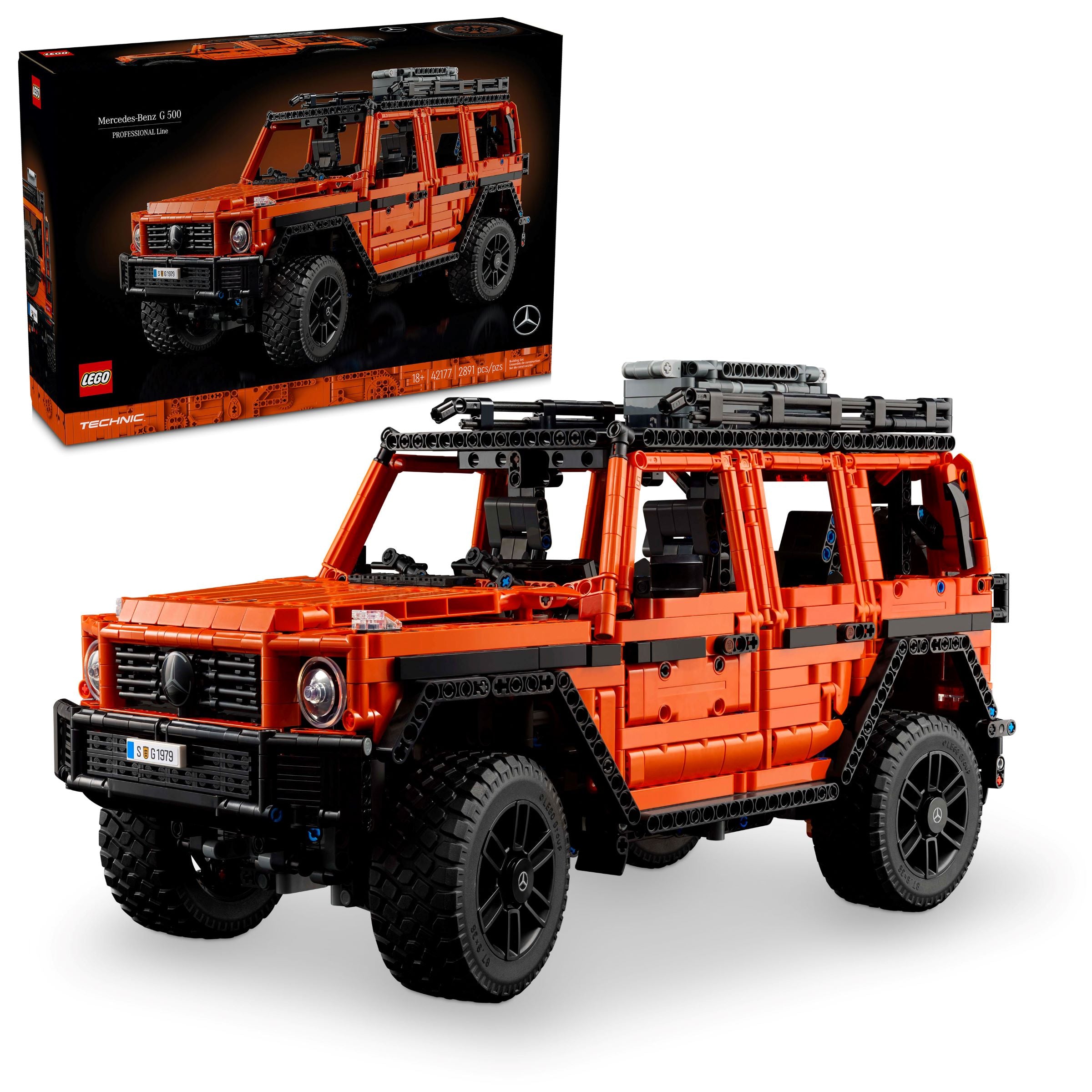 LEGO Technic Mercedes G 500 model 2891 Pieces, imported from the UK