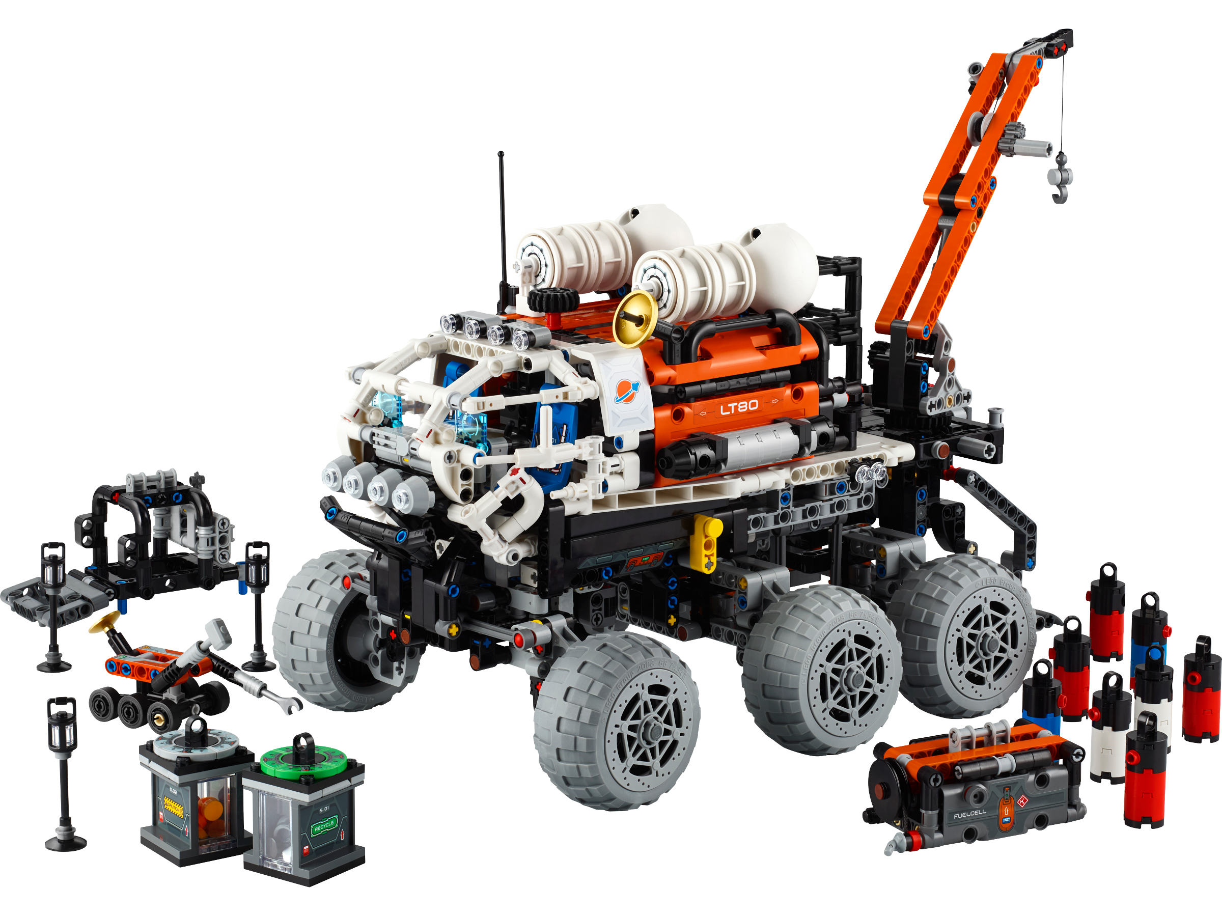 LEGO Mars Crew Exploration Rover model 1599 pieces, imported from the UK