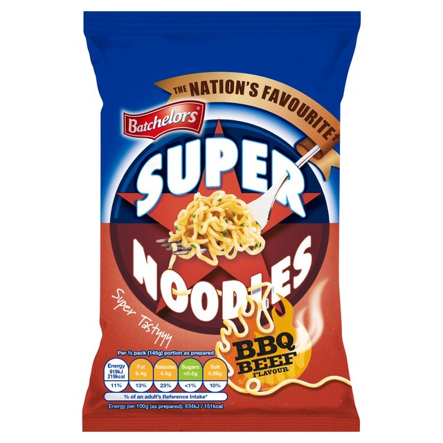 Batchelors Super Noodles Barbecue Beef    90g GOODS M&S   