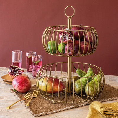 Costco UK Over & Back 2-Tier Basket- Buy online at McGrocer