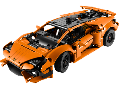LEGO Technic Lamborghini Huracán Tecnica Orange 806 Piece Building Set