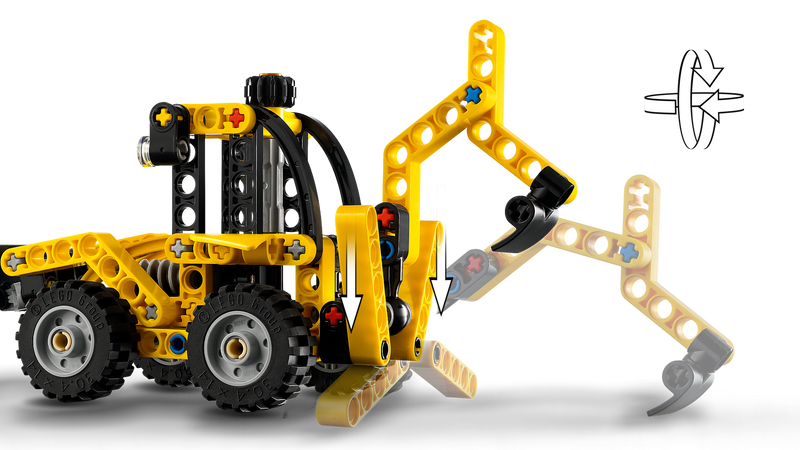 LEGO Backhoe Loader 104 Pieces - British product
