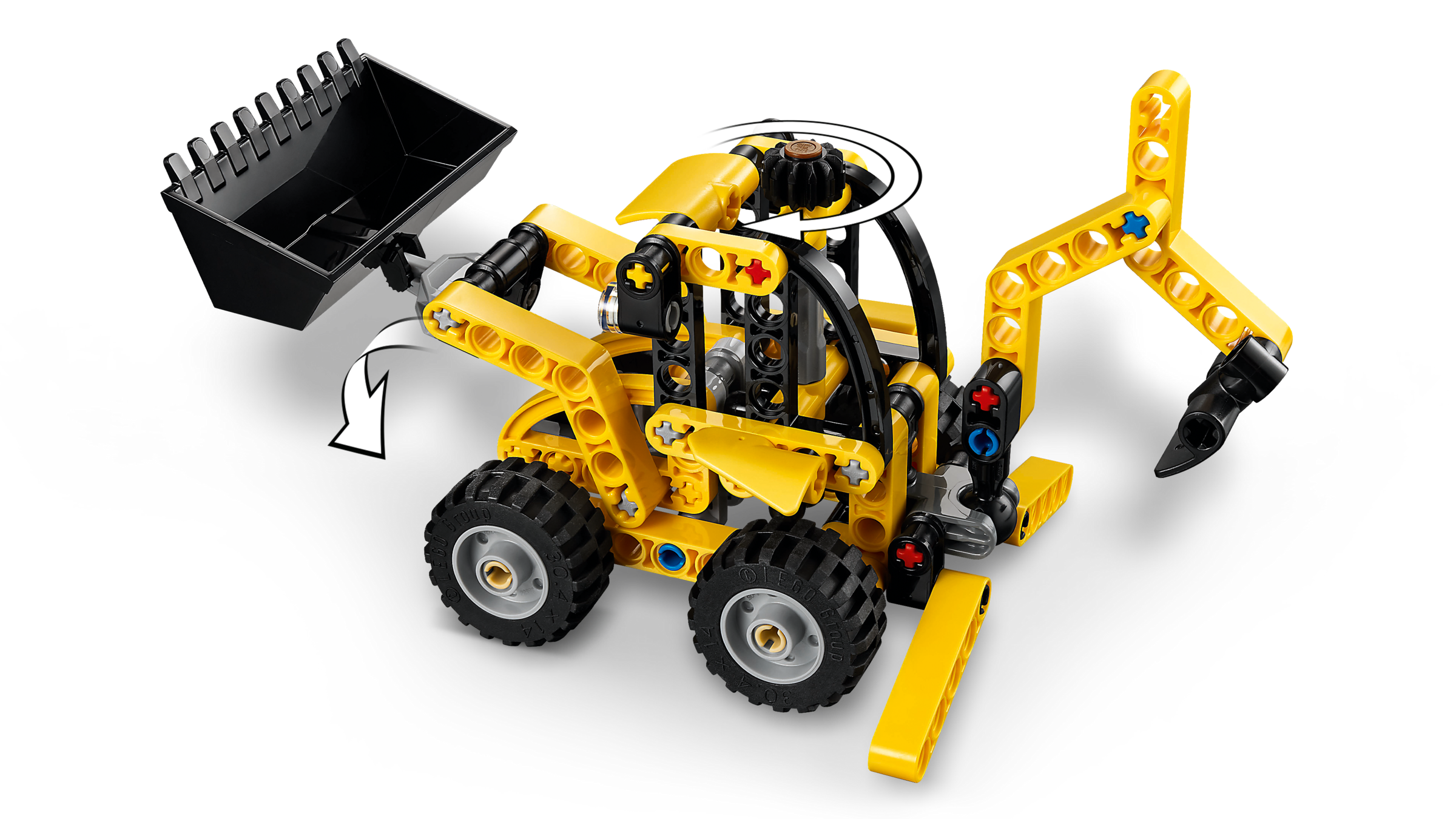 LEGO Backhoe Loader 104 Pieces - British product