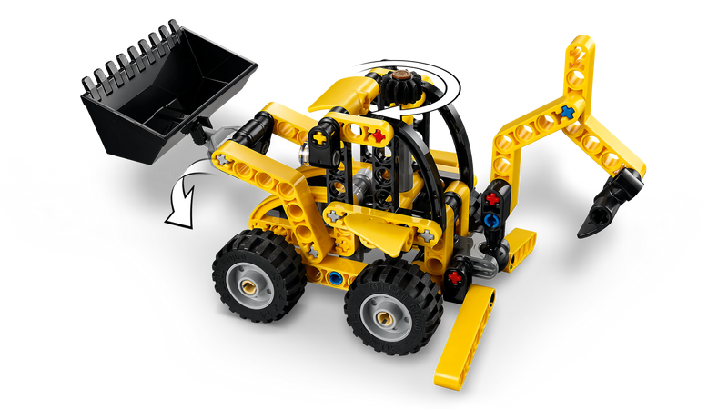 LEGO Backhoe Loader 104 Pieces - British product