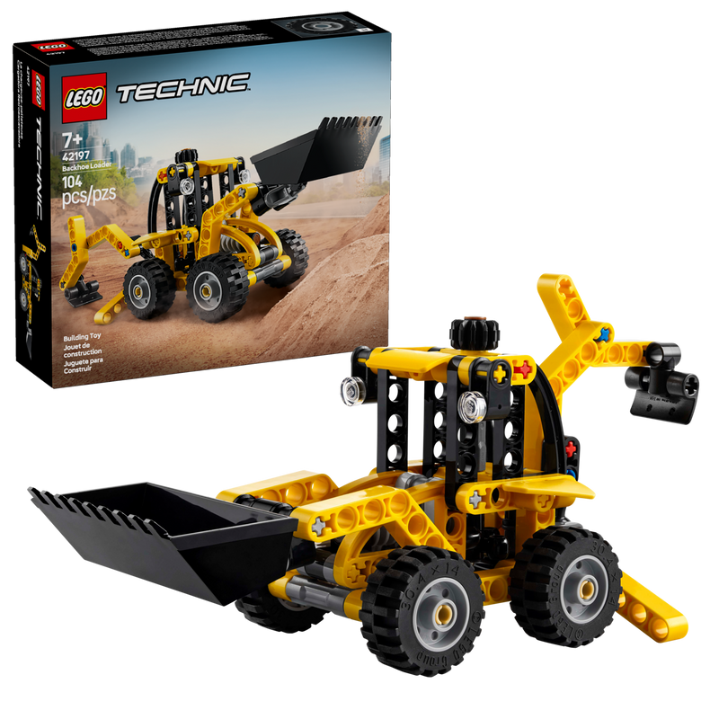 LEGO Backhoe Loader 104 Pieces - British product