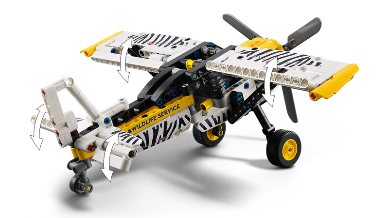 LEGO Technic Bush Plane 333 Pieces - British product