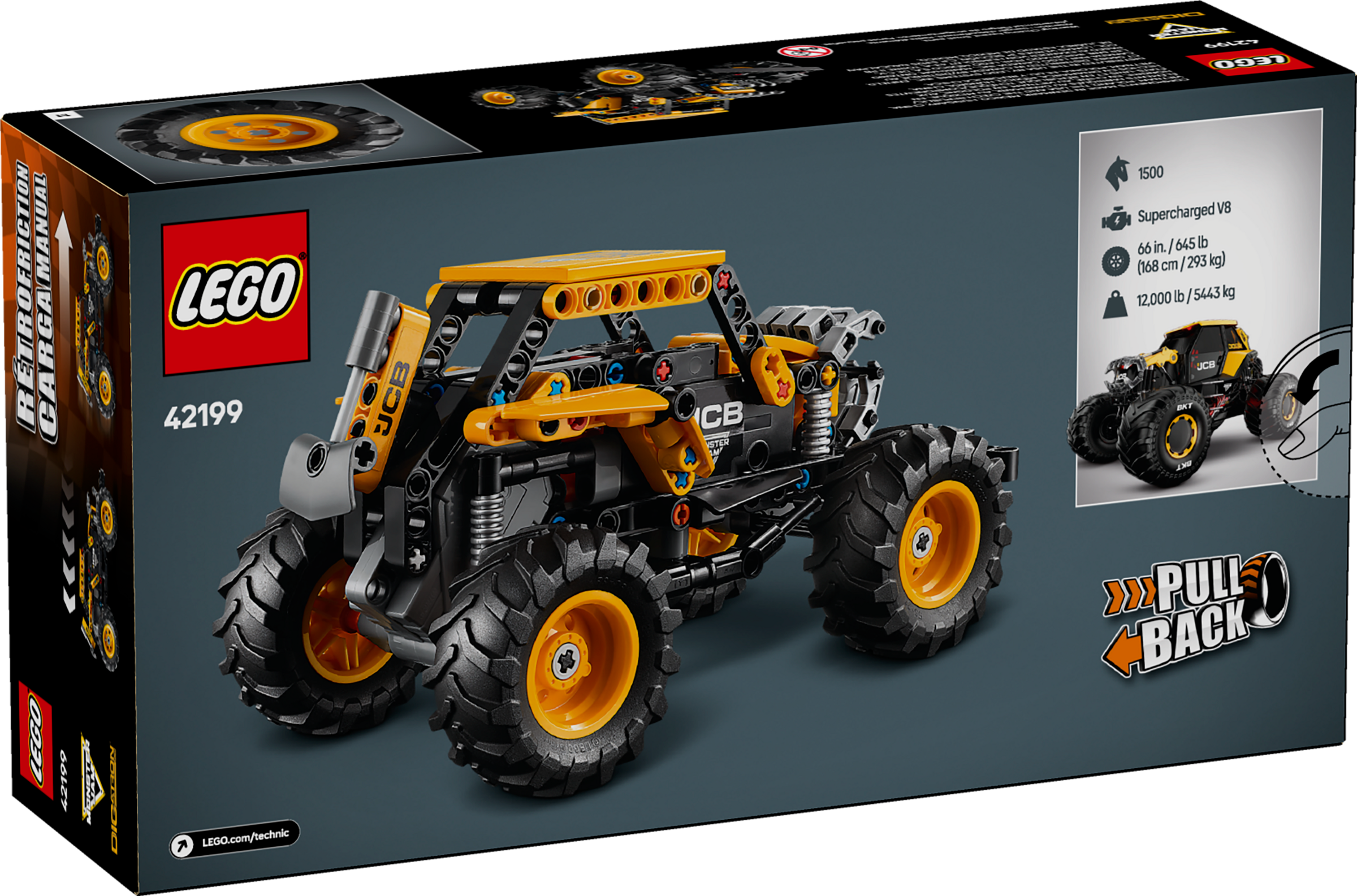 LEGO Monster Jam DIGatron truck 218 Pieces, imported from the UK