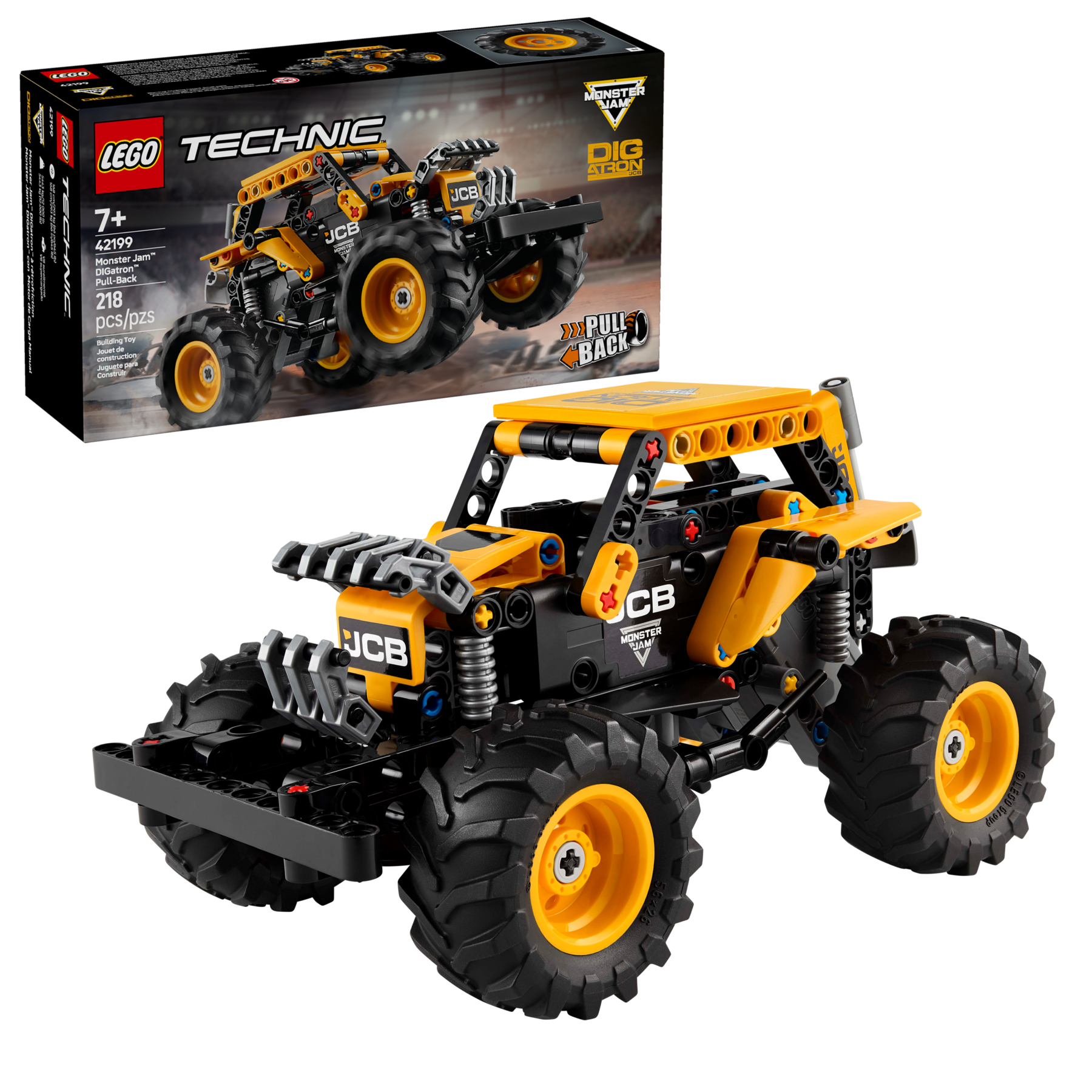 LEGO Monster Jam DIGatron truck 218 Pieces, imported from the UK