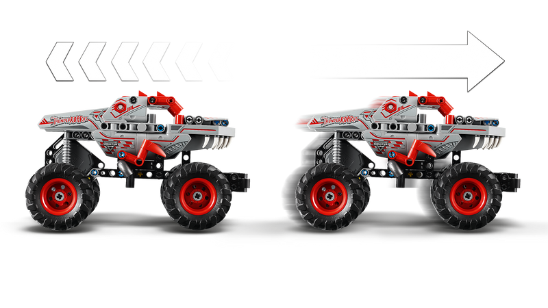 LEGO Monster Jam Technic ThunderROARus 232 Pieces, imported from the UK