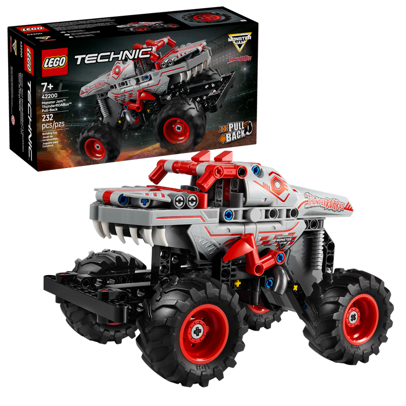 LEGO Monster Jam Technic ThunderROARus 232 Pieces, imported from the UK