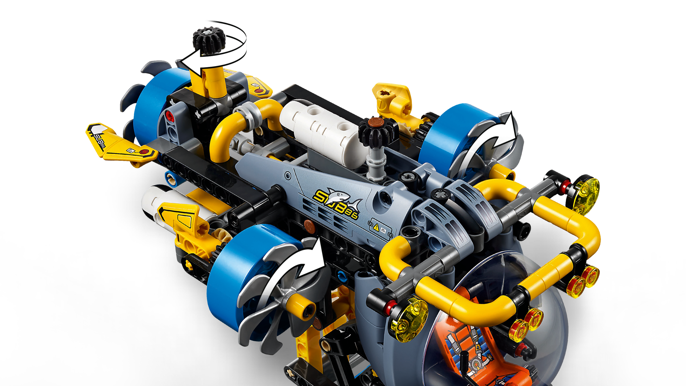 LEGO Deep Sea Research Submarine 413 Pieces - British product