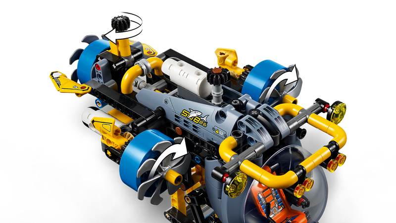 LEGO Deep Sea Research Submarine 413 Pieces - British product