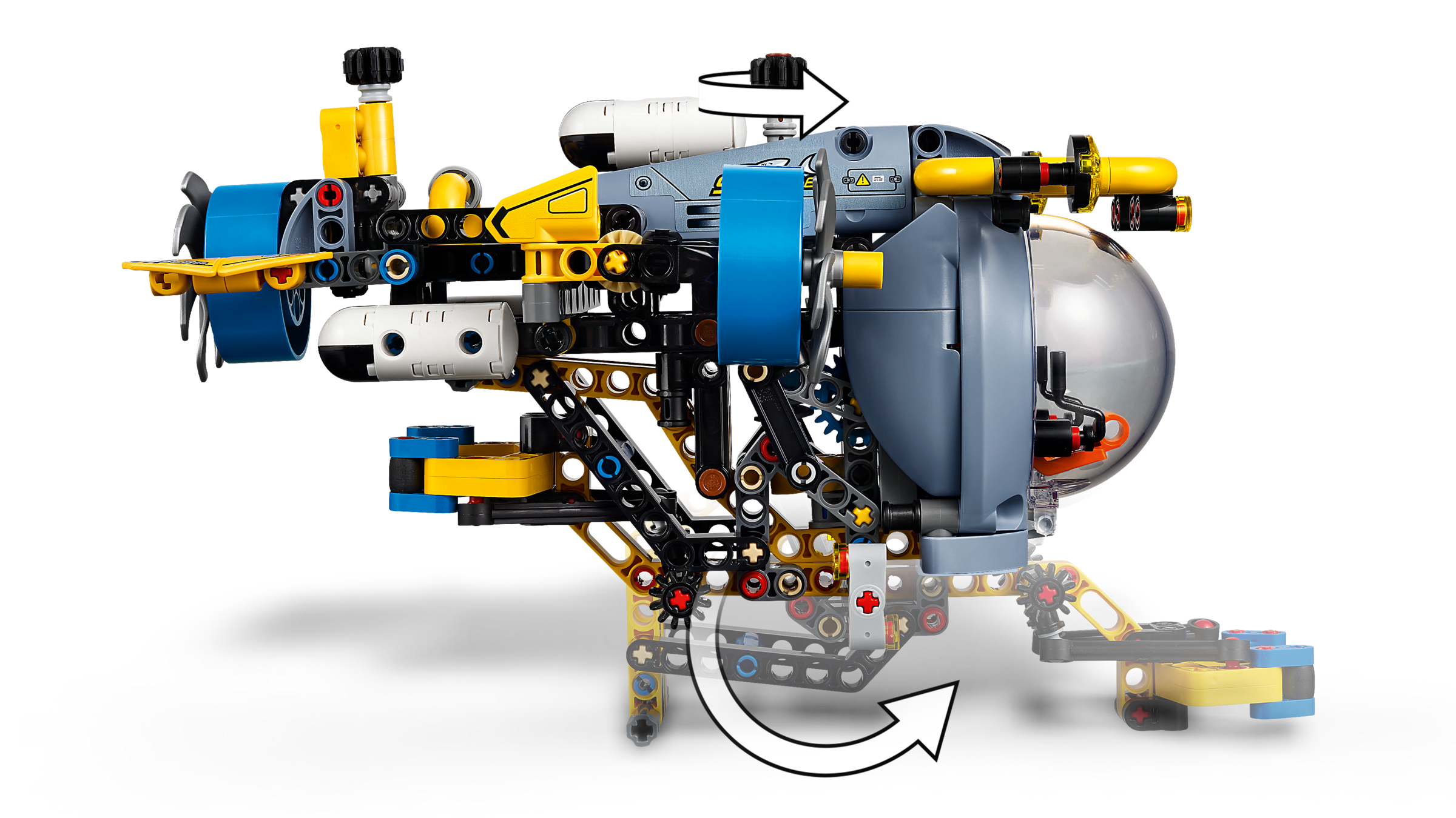 LEGO Deep Sea Research Submarine 413 Pieces - British product