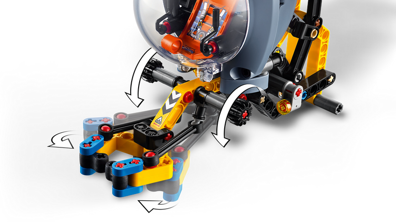 LEGO Deep Sea Research Submarine 413 Pieces - British product