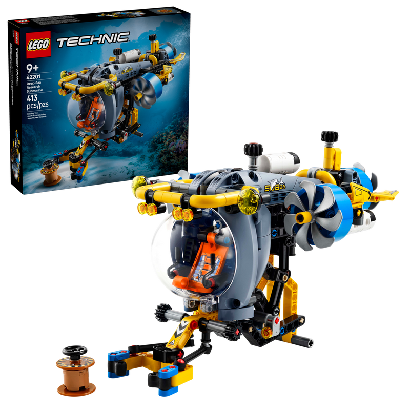LEGO Deep Sea Research Submarine 413 Pieces - British product