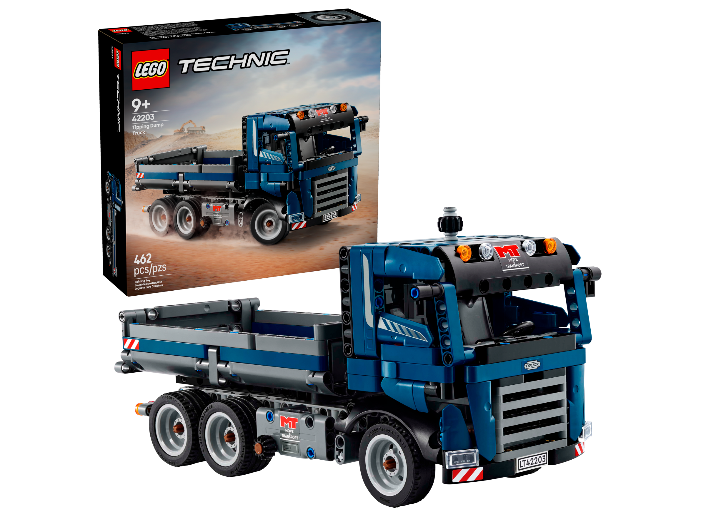 LEGO Technic Tipping Dump Truck 462 pieces (British brand)
