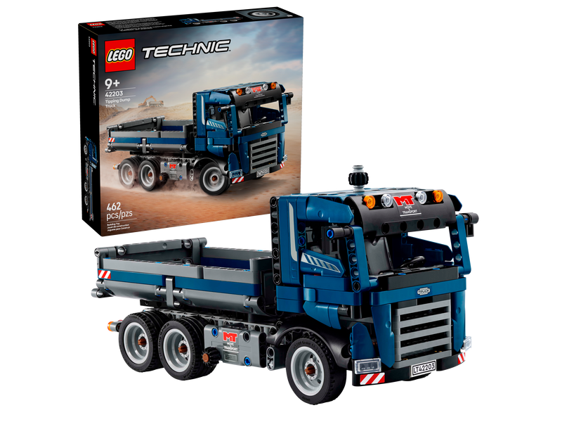 LEGO Technic Tipping Dump Truck 462 pieces (British brand)