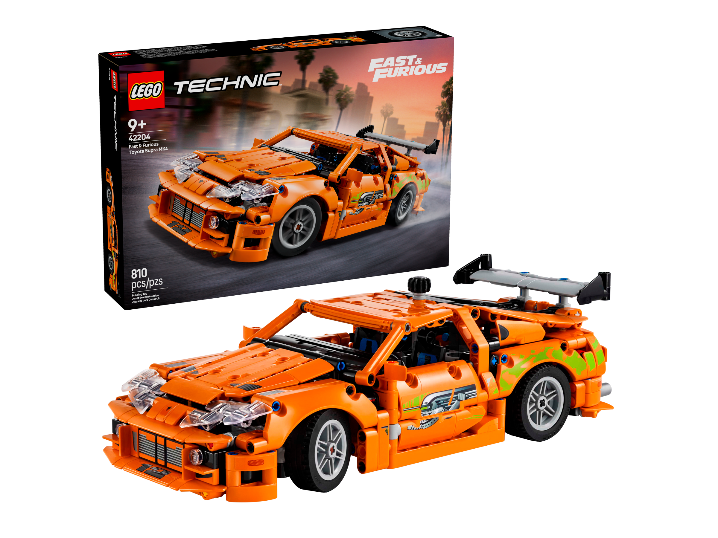 LEGO Fast and Furious Toyota Supra MK4 - British product