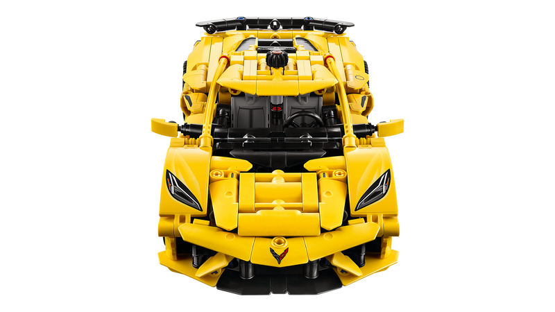 LEGO Chevrolet Corvette Stingray building set 732 pieces - British product