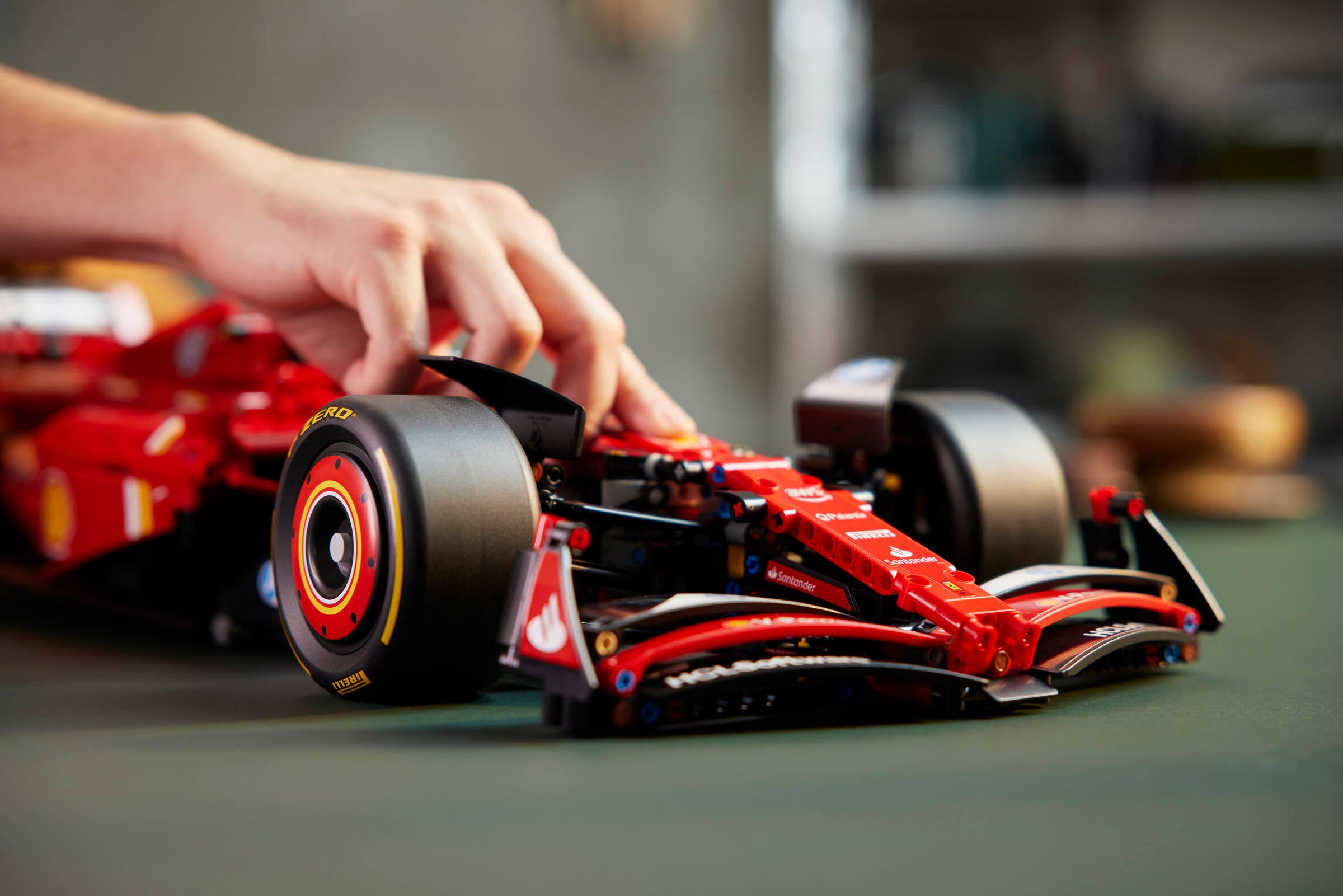 LEGO Ferrari SF-24 F1 Car model 1:8 scale - British product