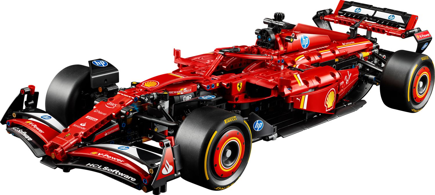 LEGO Ferrari SF-24 F1 Car model 1:8 scale - British product