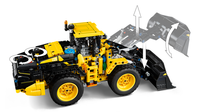 LEGO Technic Volvo L120 Electric Wheel Loader Building Set 973 Pieces , UK version