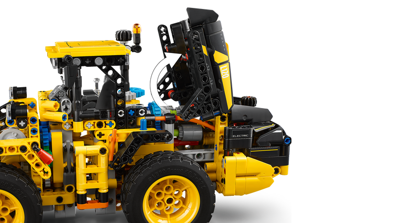 LEGO Technic Volvo L120 Electric Wheel Loader Building Set 973 Pieces , UK version