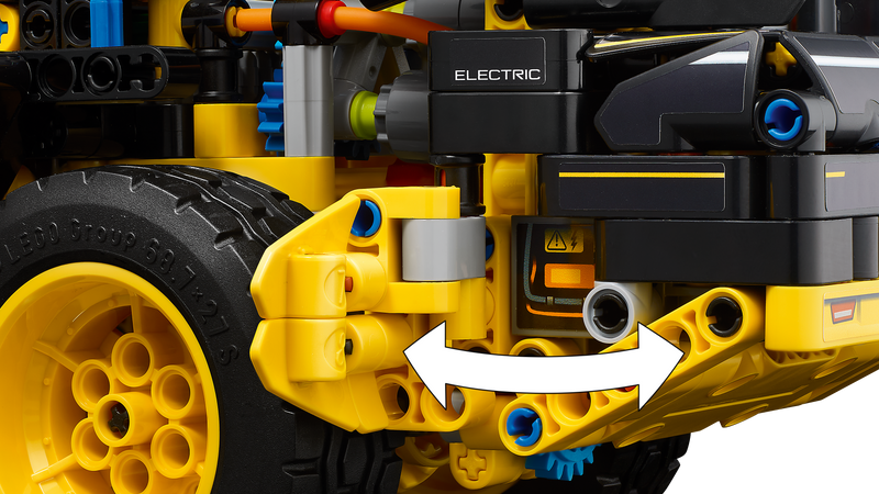 LEGO Technic Volvo L120 Electric Wheel Loader Building Set 973 Pieces , UK version