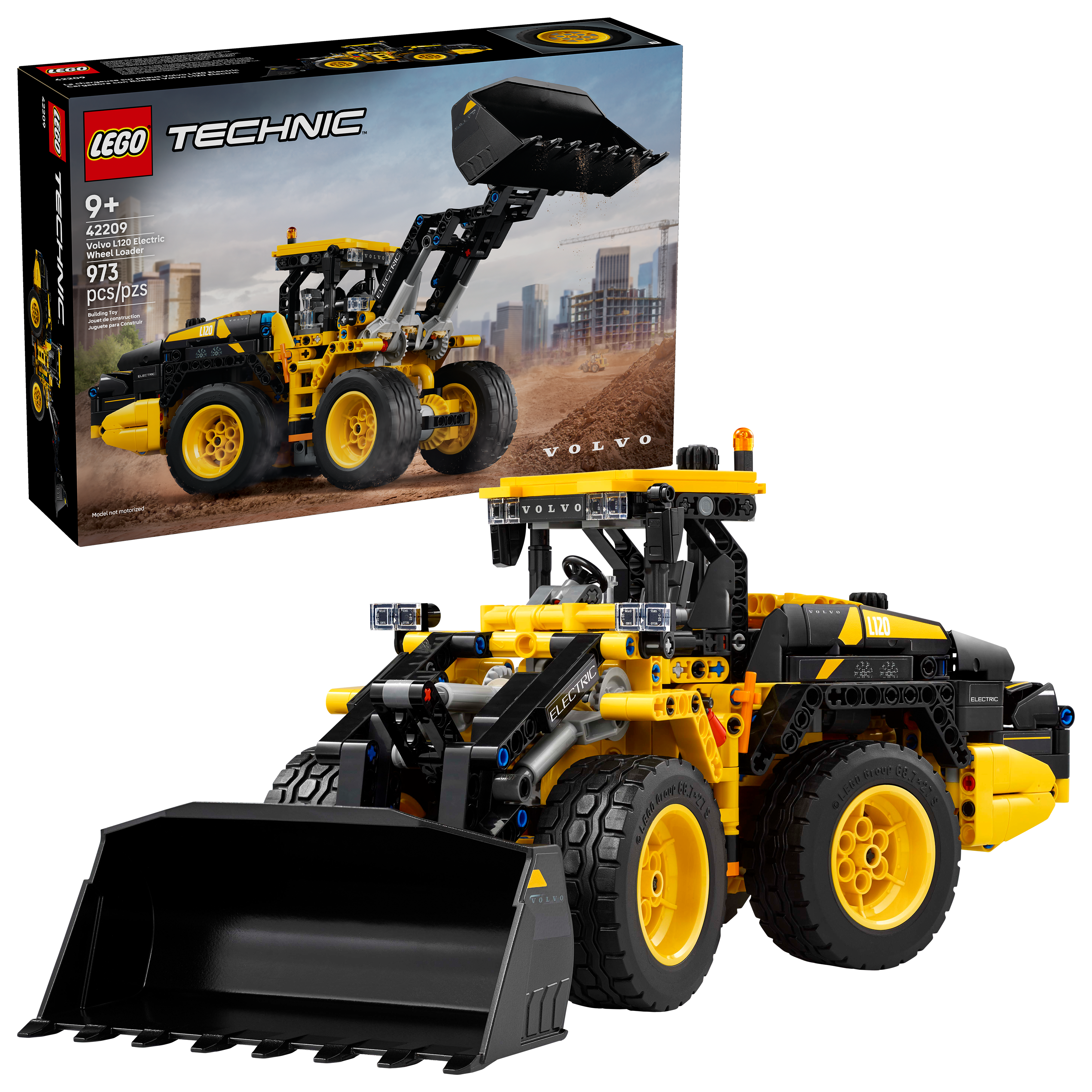 LEGO Technic Volvo L120 Electric Wheel Loader Building Set 973 Pieces , UK version