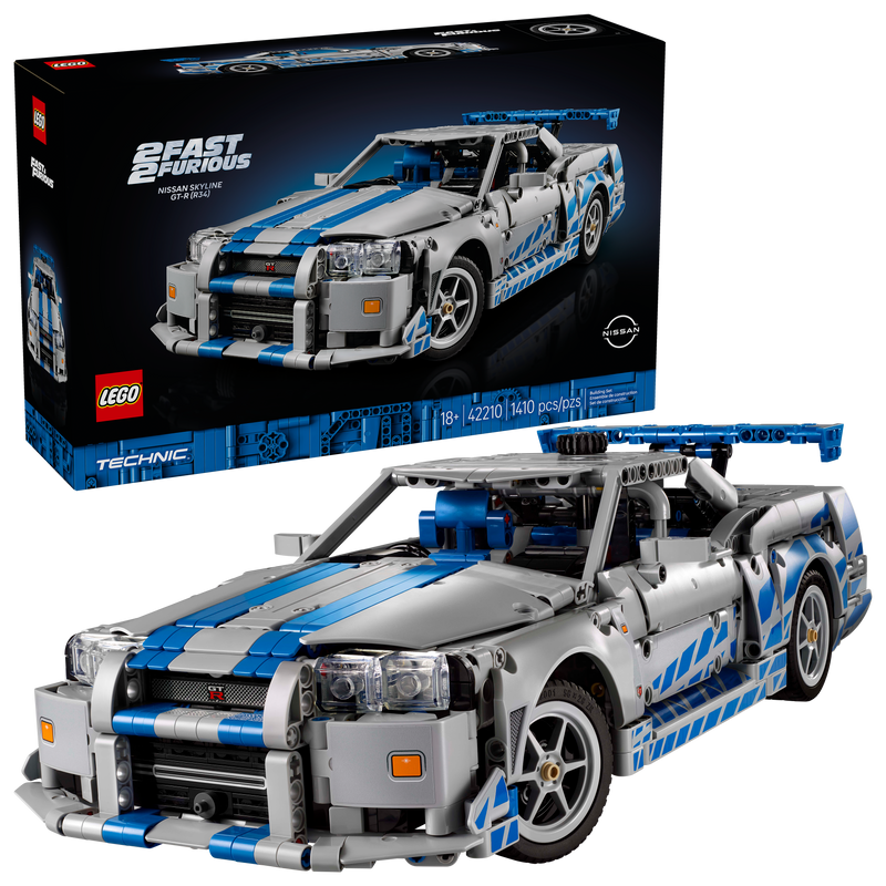 LEGO Technic Nissan Skyline GT-R 1410pcs - British product