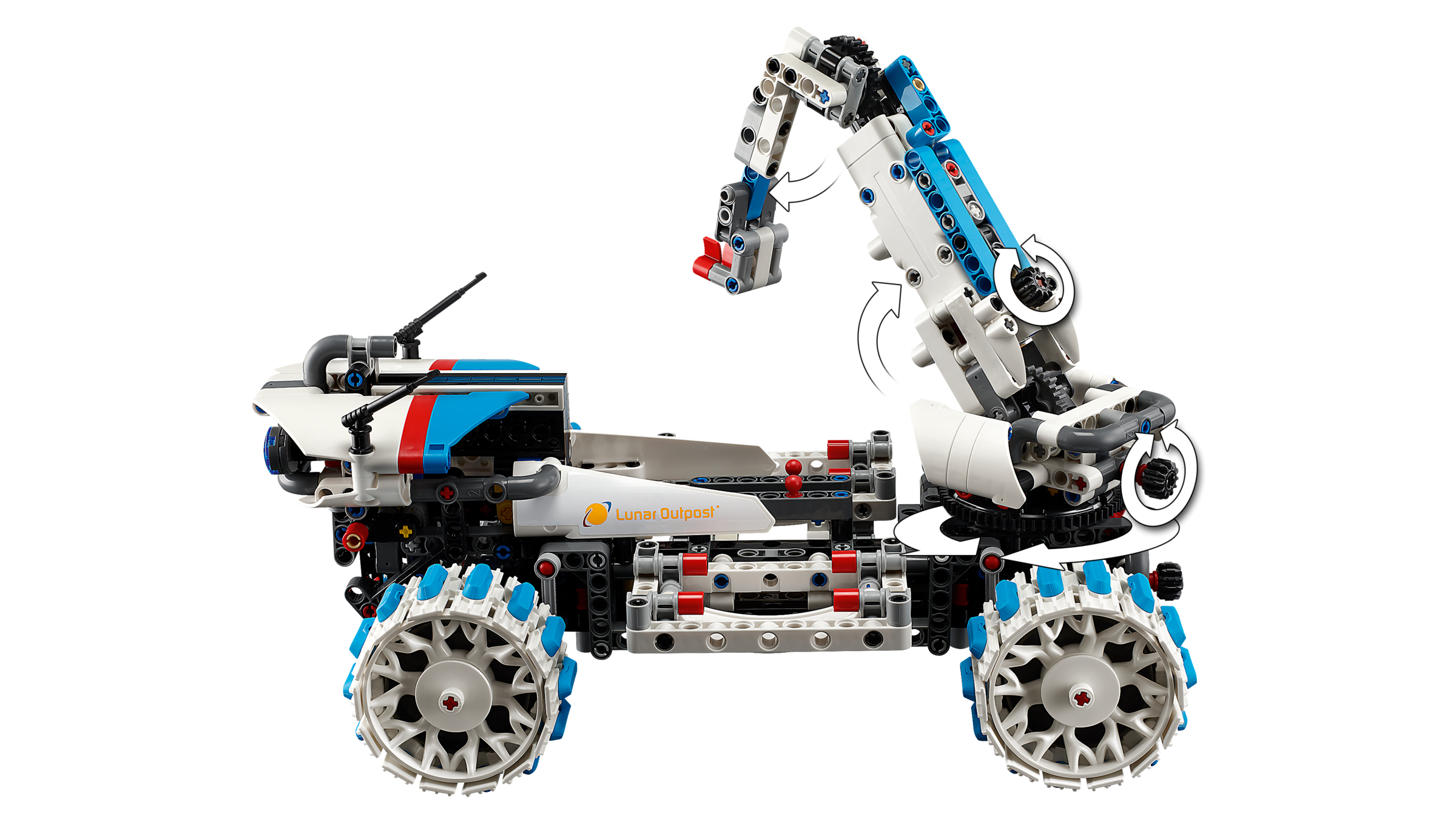 LEGO Lunar Outpost Moon Rover Space Vehicle 1082 Pieces , UK version