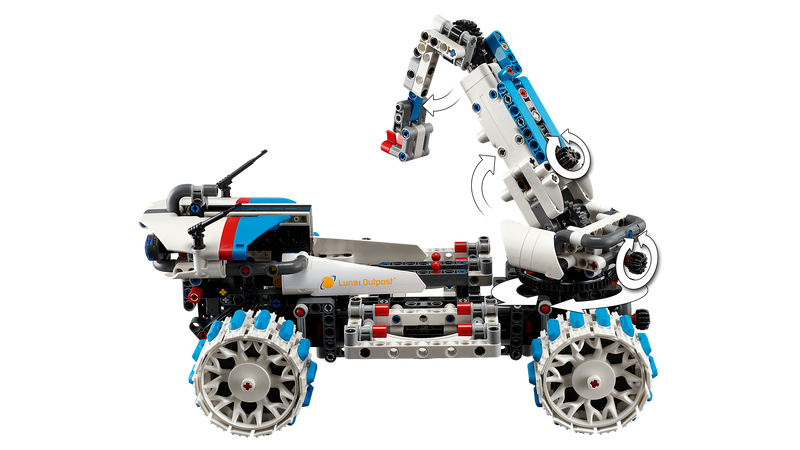 LEGO Lunar Outpost Moon Rover Space Vehicle 1082 Pieces , UK version