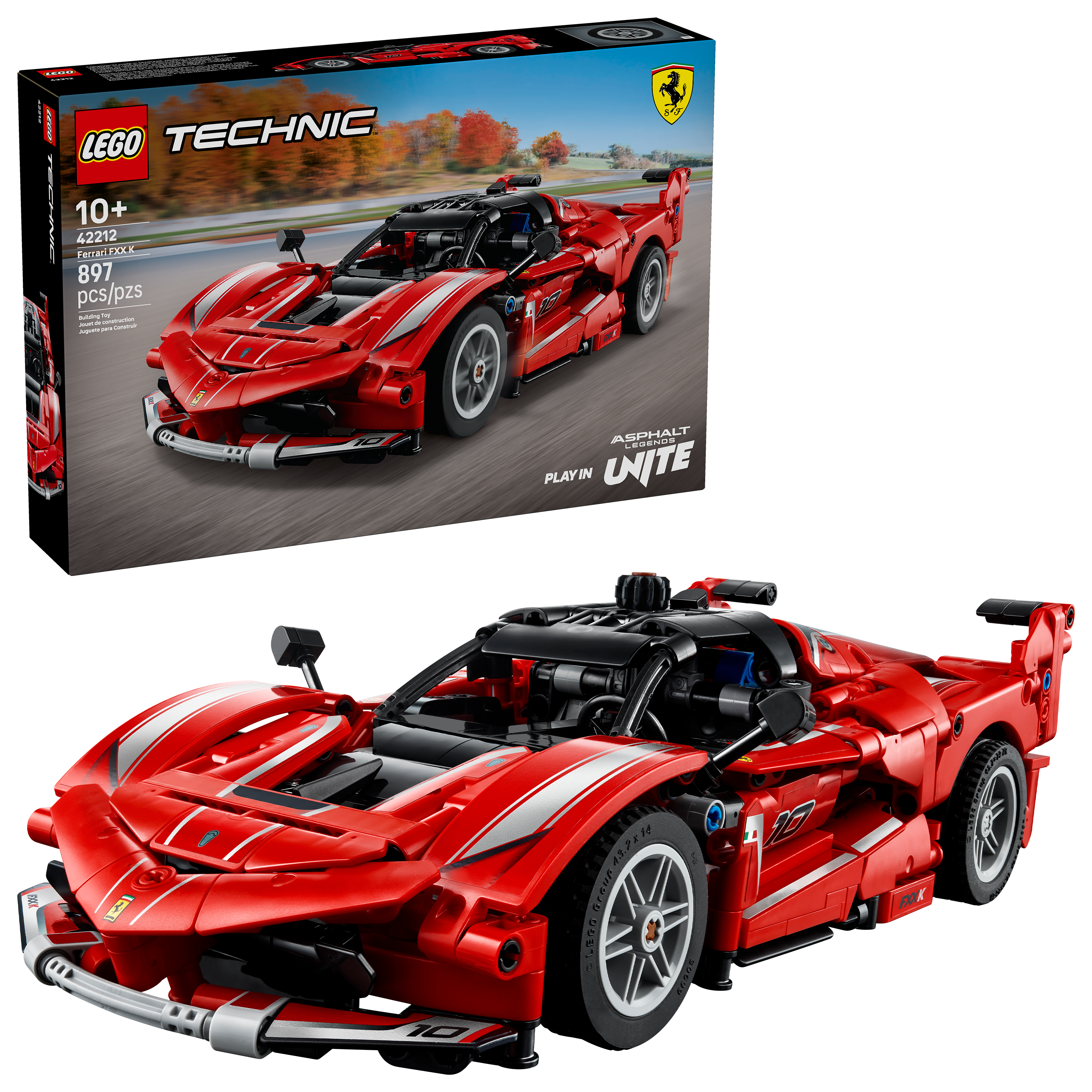 LEGO Ferrari FXX K Technic model building set - British product
