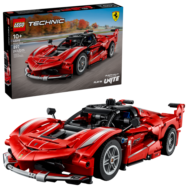 LEGO Ferrari FXX K Technic model building set - British product