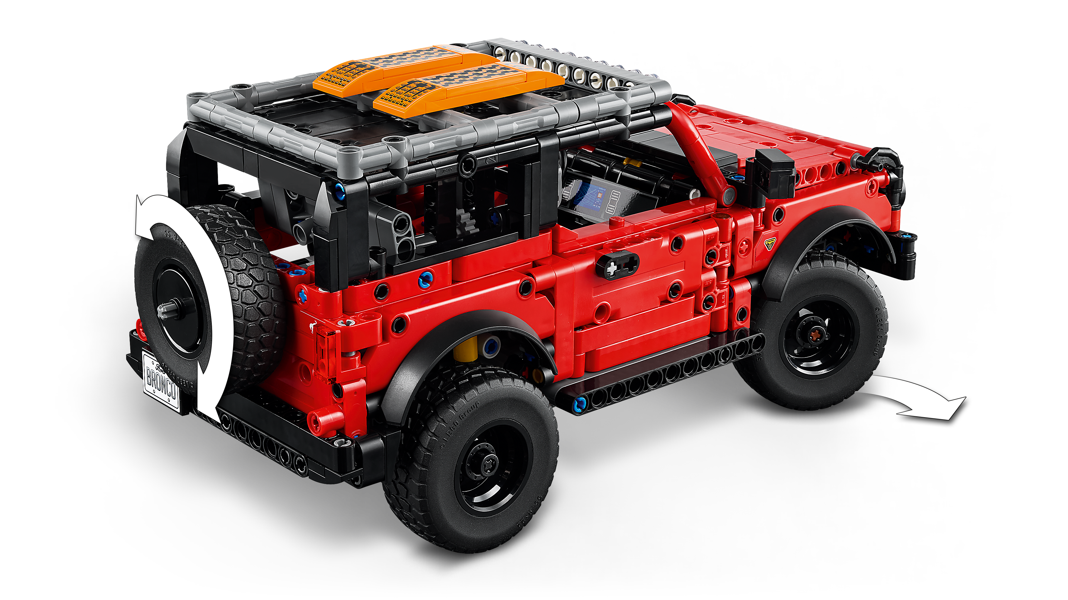 LEGO Technic Ford Bronco SUV model kit 943 pieces - British product