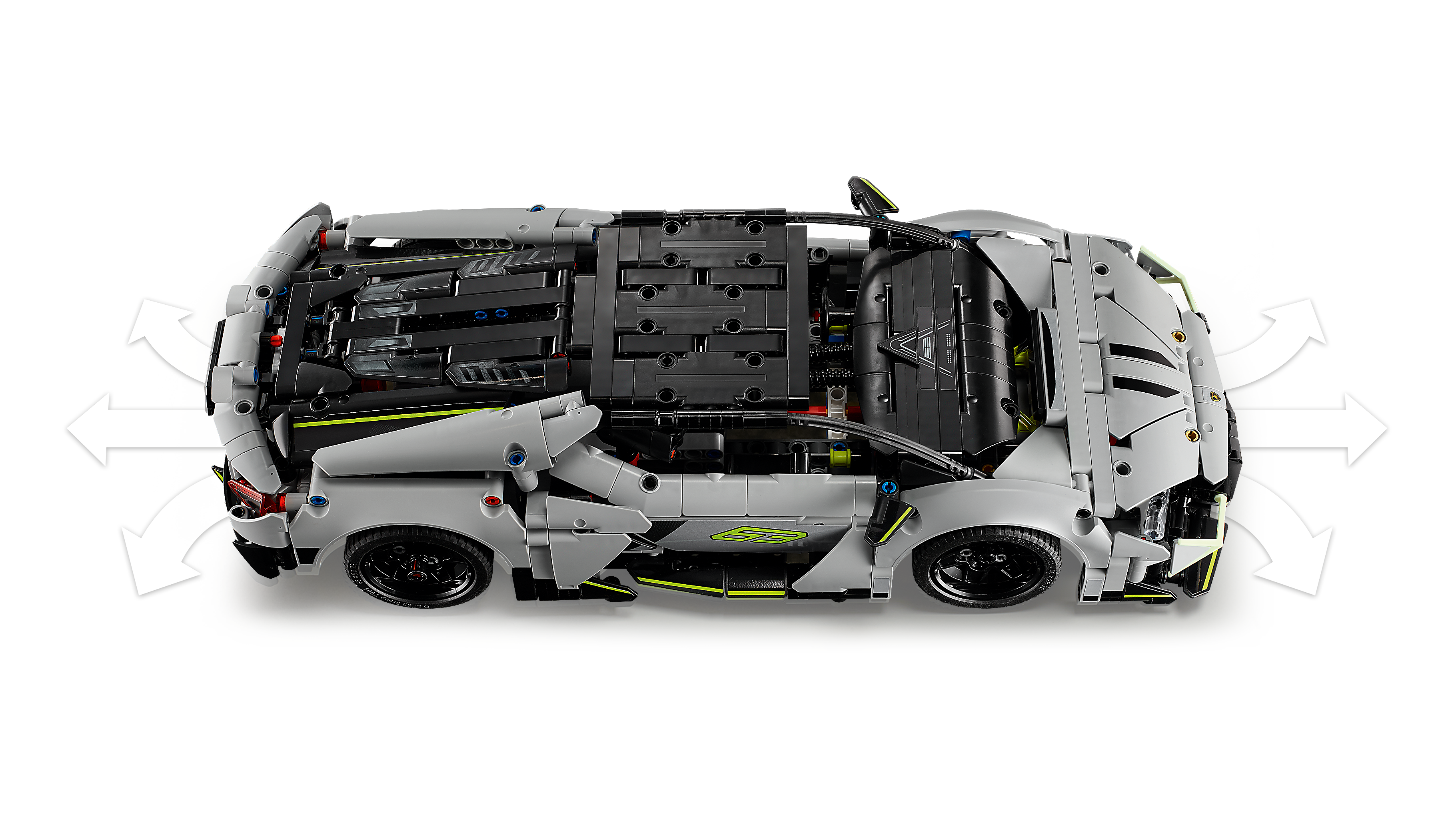LEGO Technic Lamborghini Revuelto model 1135 pieces, UK version