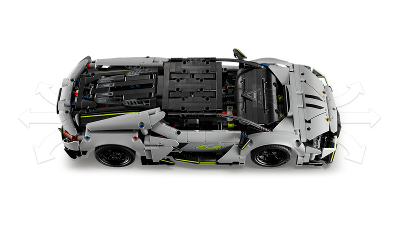 LEGO Technic Lamborghini Revuelto model 1135 pieces, UK version
