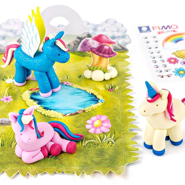 Staedtler Fimo Modelling Clay Set Unicorn GOODS M&S   